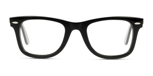 Ray-Ban RX4340V 2000 férfi négyzet alakú és fekete színű szemüveg