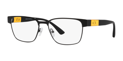 Armani Exchange 0AX1052 férfi téglalap alakú és fekete színű szemüveg