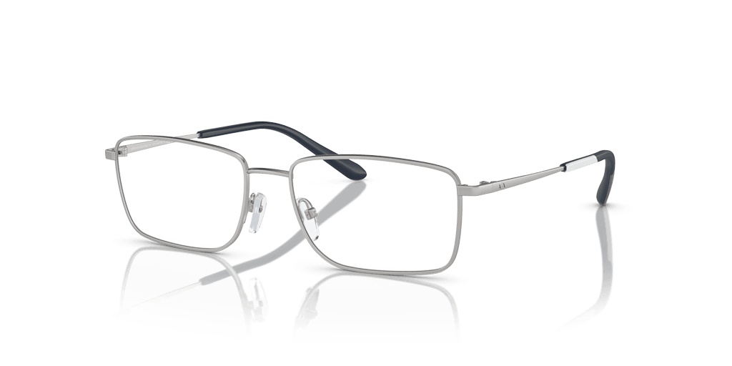 Armani Exchange 0AX1057 férfi téglalap alakú és ezüst színű szemüveg