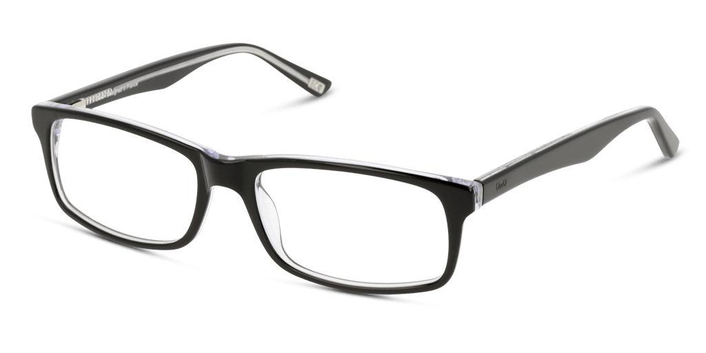 Dbyd DBOM0028 BB00 férfi téglalap alakú és fekete színű szemüveg