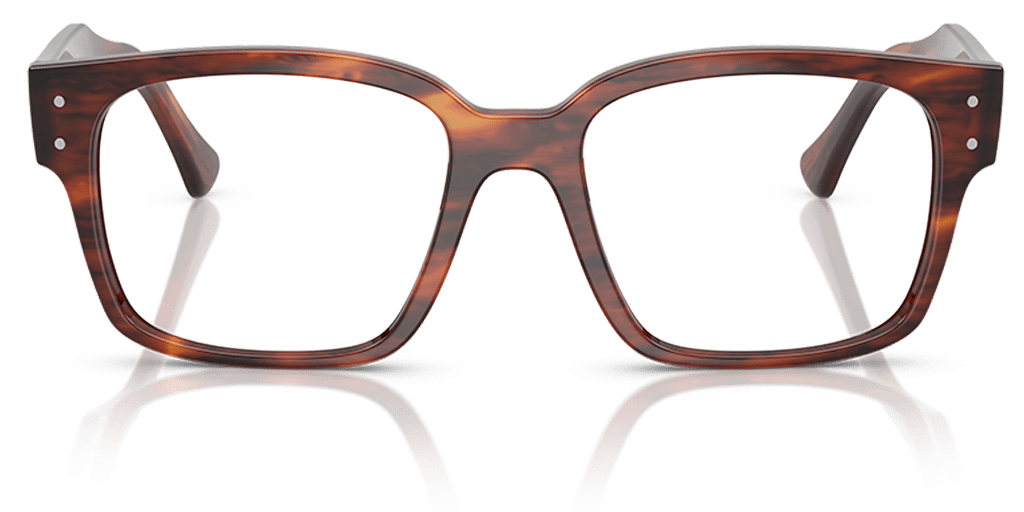 Ray-Ban 0RX7256 férfi négyzet alakú és havana színű szemüveg