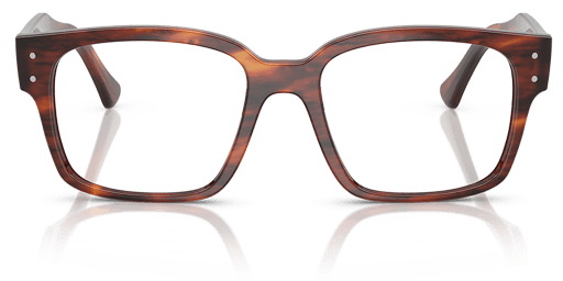 Ray-Ban 0RX7256 férfi négyzet alakú és havana színű szemüveg