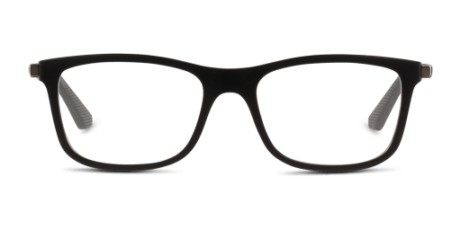 Ray-Ban 0RY1549 gyermek téglalap alakú és fekete színű szemüveg