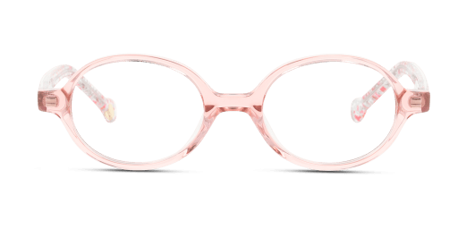 Unofficial UNOK0031 gyermek ovális alakú és rózsaszín színű szemüveg