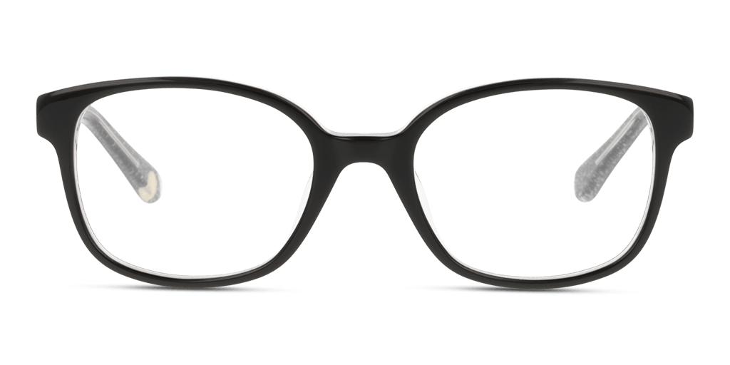 Unofficial UNOK5047 BB00 gyermek négyzet alakú és fekete színű szemüveg