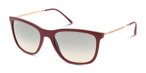 Ray-Ban RB4344 653432 női négyzet alakú és piros színű napszemüveg