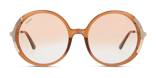 Unofficial UNSF0233 női kerek alakú és barna színű napszemüveg