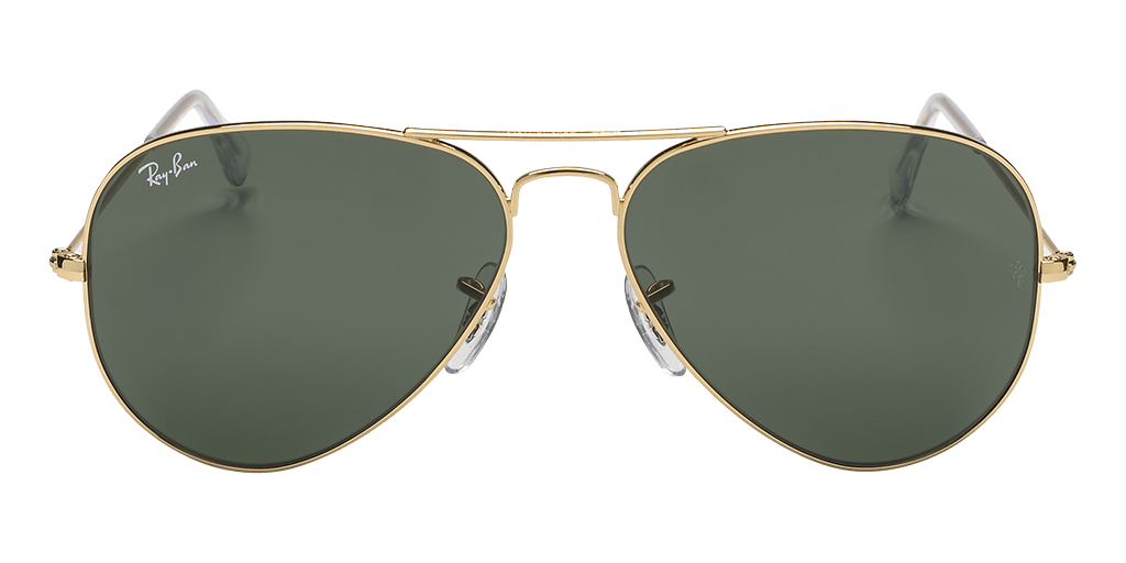 Ray-Ban Aviator Large Metal RB3025 L0205 férfi pilóta alakú és arany színű napszemüveg