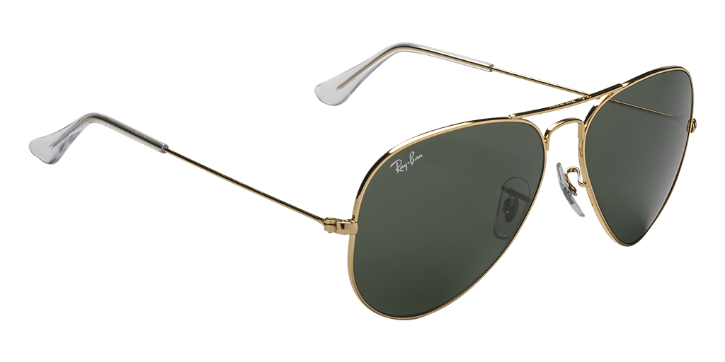 Ray-Ban Aviator Large Metal RB3025 L0205 férfi pilóta alakú és arany színű napszemüveg