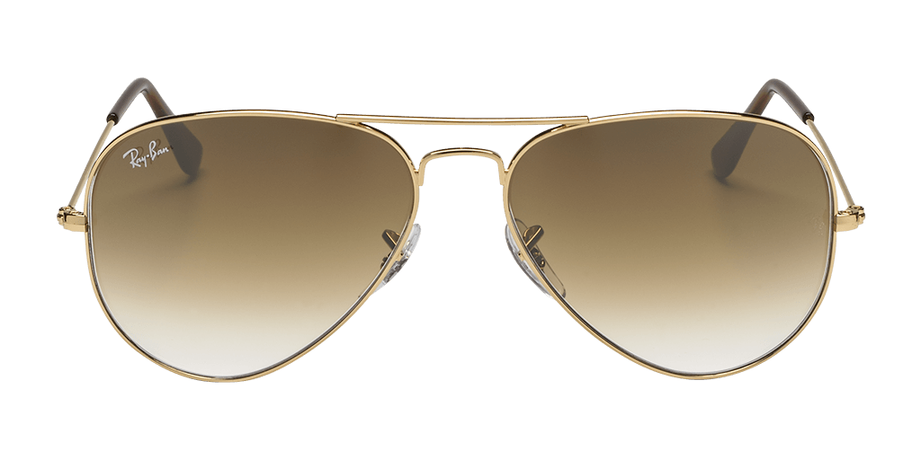 Ray-Ban Aviator Large Metal RB3025 001/51 férfi pilóta alakú és arany színű napszemüveg