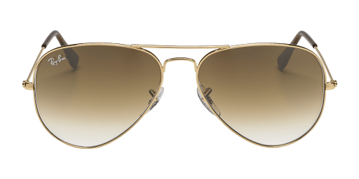 Ray-Ban Aviator Large Metal RB3025 001/51 férfi pilóta alakú és arany színű napszemüveg