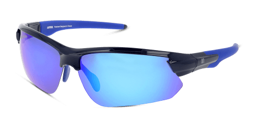 Unofficial UNSM0059P CLNL férfi téglalap alakú és kék színű napszemüveg