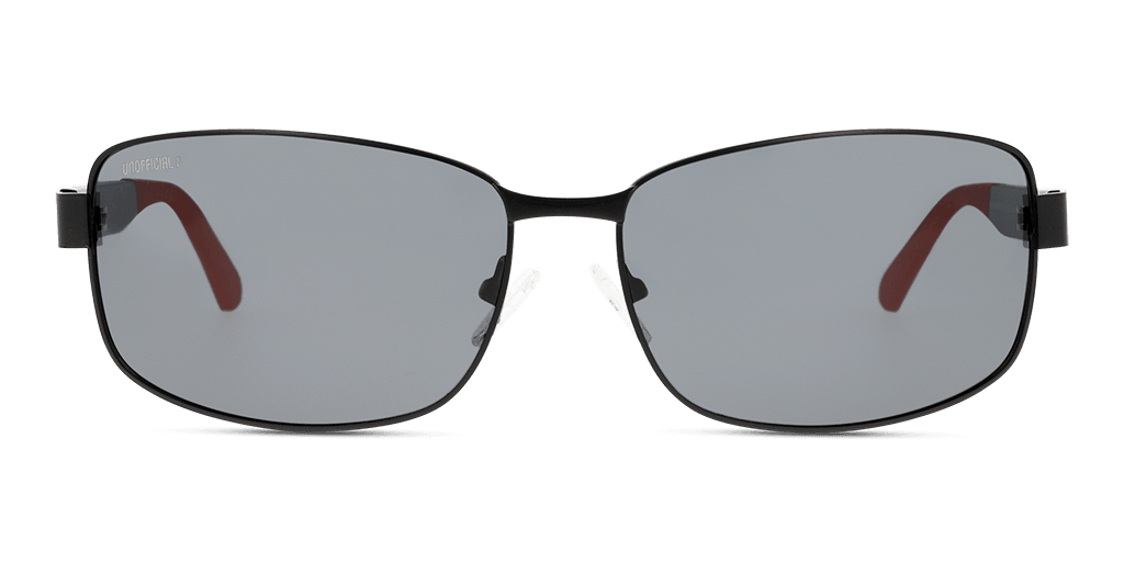 Unofficial UNSM0093P BRG0 férfi téglalap alakú és fekete színű napszemüveg
