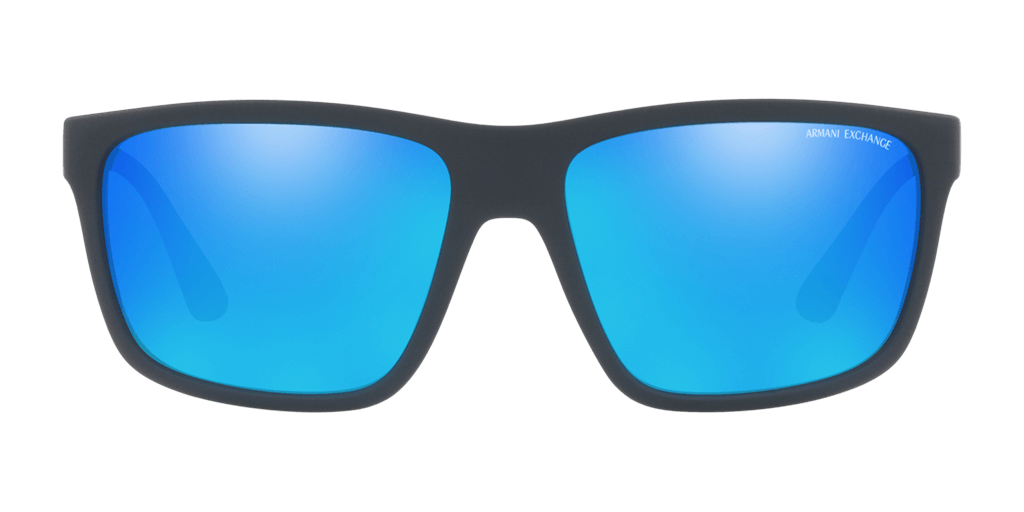 Armani Exchange 0AX4121S férfi négyzet alakú és kék színű napszemüveg