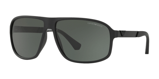 Emporio Armani 0EA4029 férfi téglalap alakú és fekete színű napszemüveg